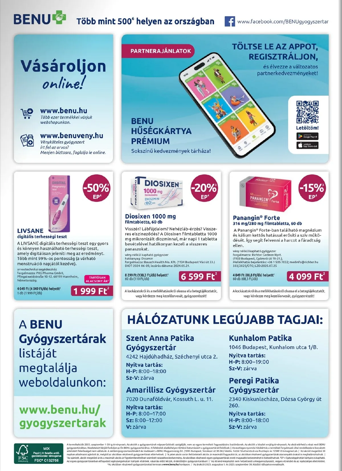 BENU akciós újság 09.01–09.30 – 32. oldal