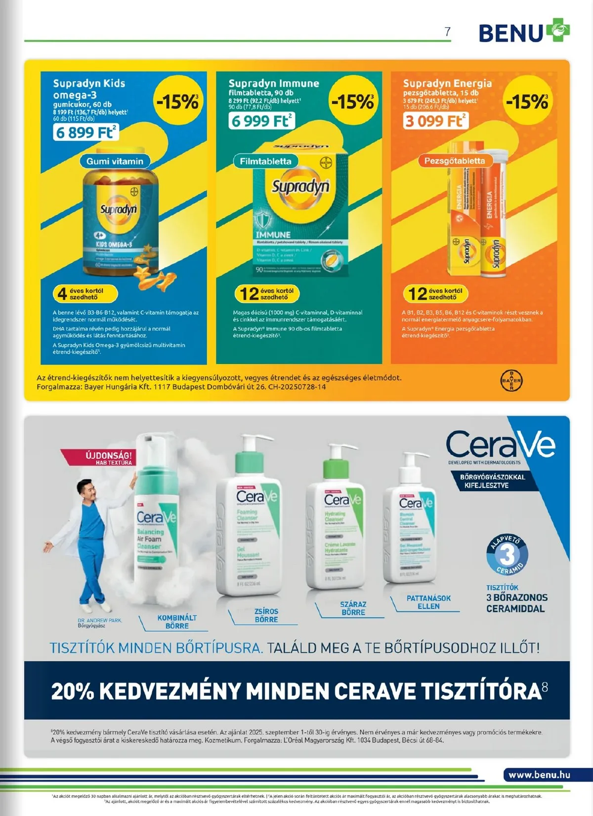 BENU akciós újság 09.01–09.30 – 7. oldal