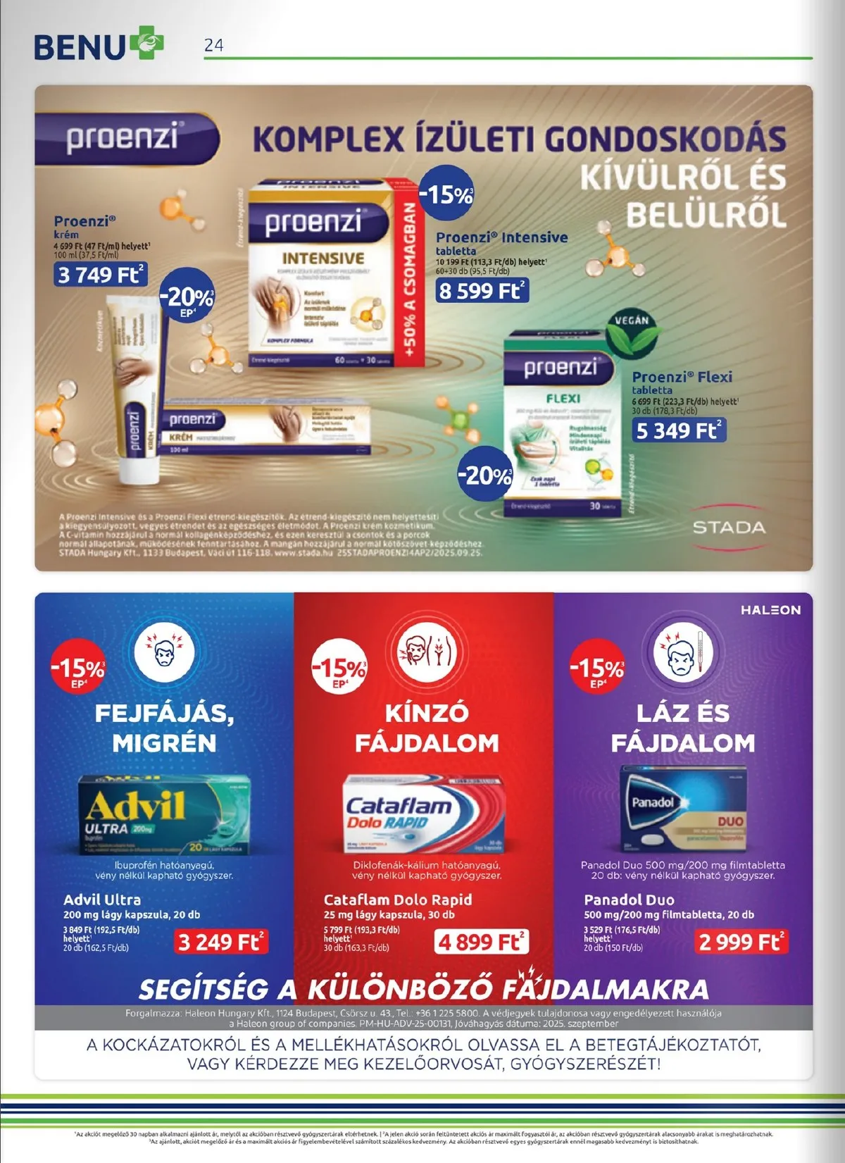 BENU akciós újság 11.01–11.30 – 24. oldal