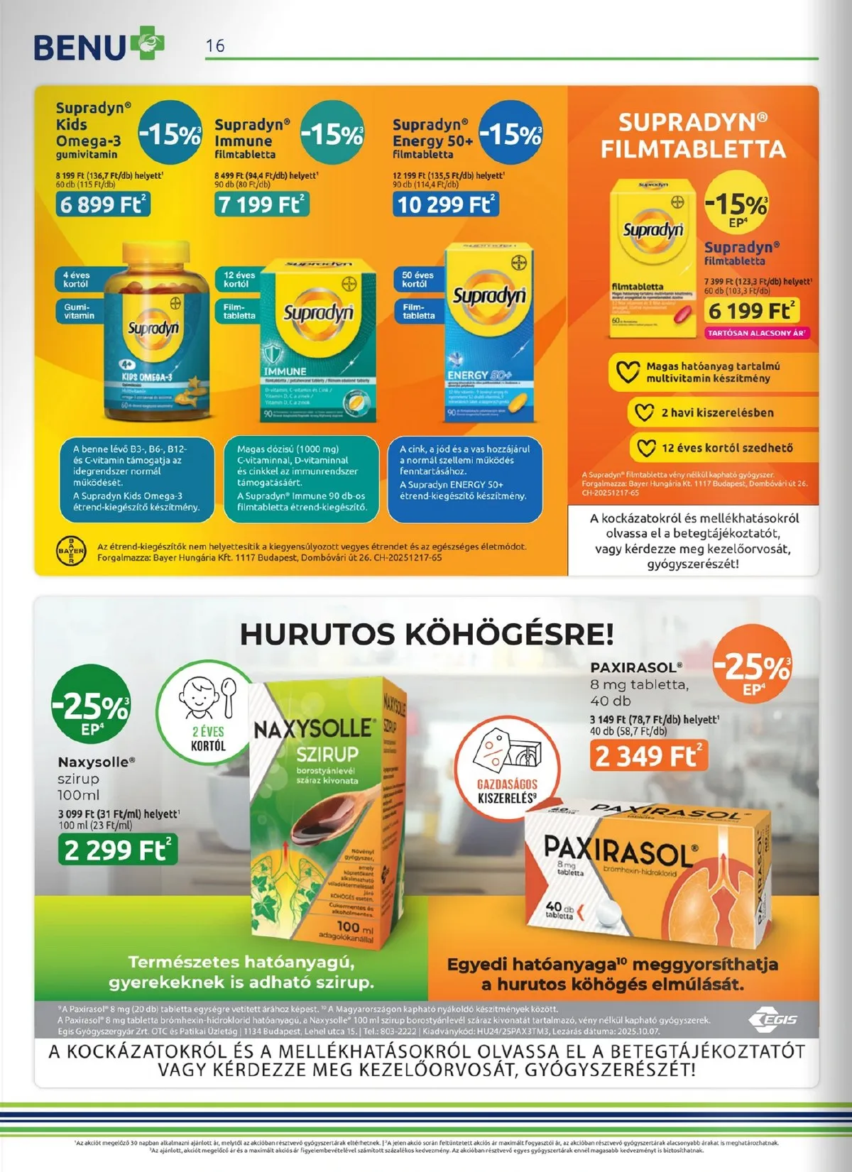 BENU akciós újság 02.01–02.28 – 16. oldal
