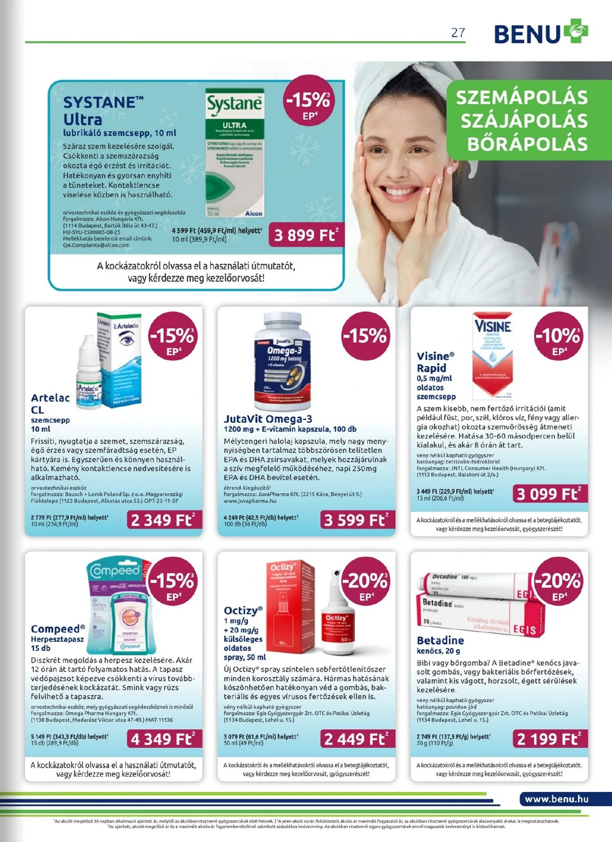 BENU akciós újság 02.01–02.28 – 27. oldal