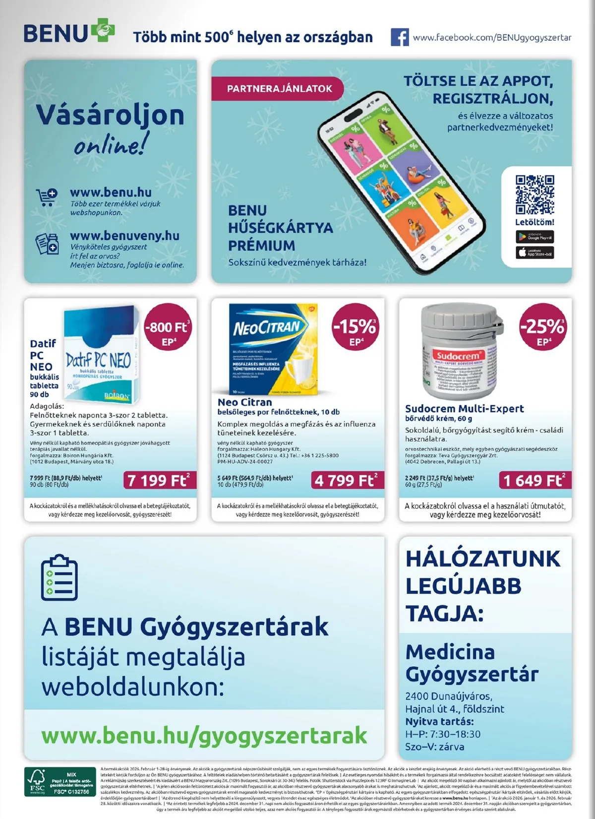 BENU akciós újság 02.01–02.28 – 28. oldal