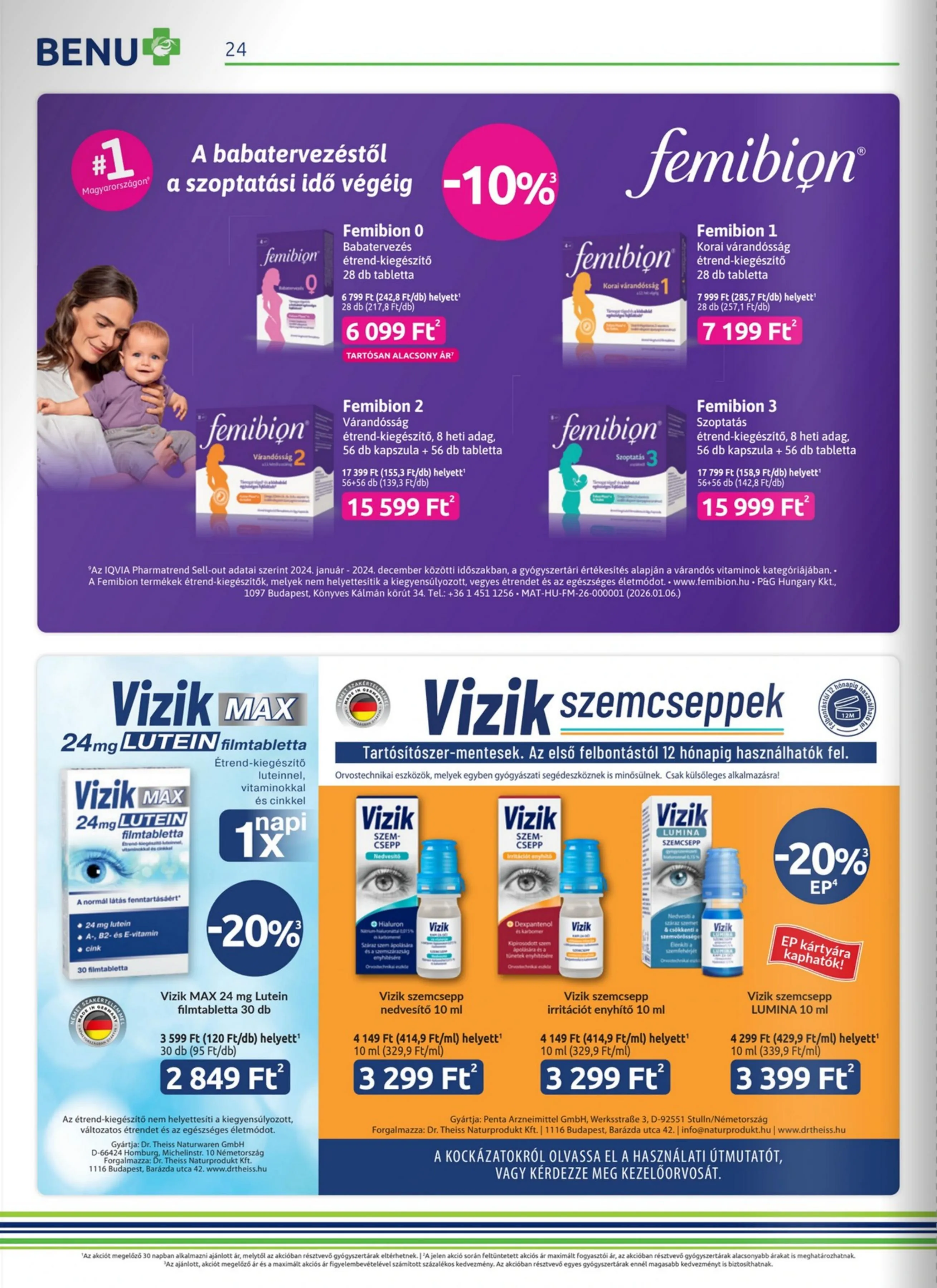 BENU akciós újság 04.01–04.30 – 24. oldal