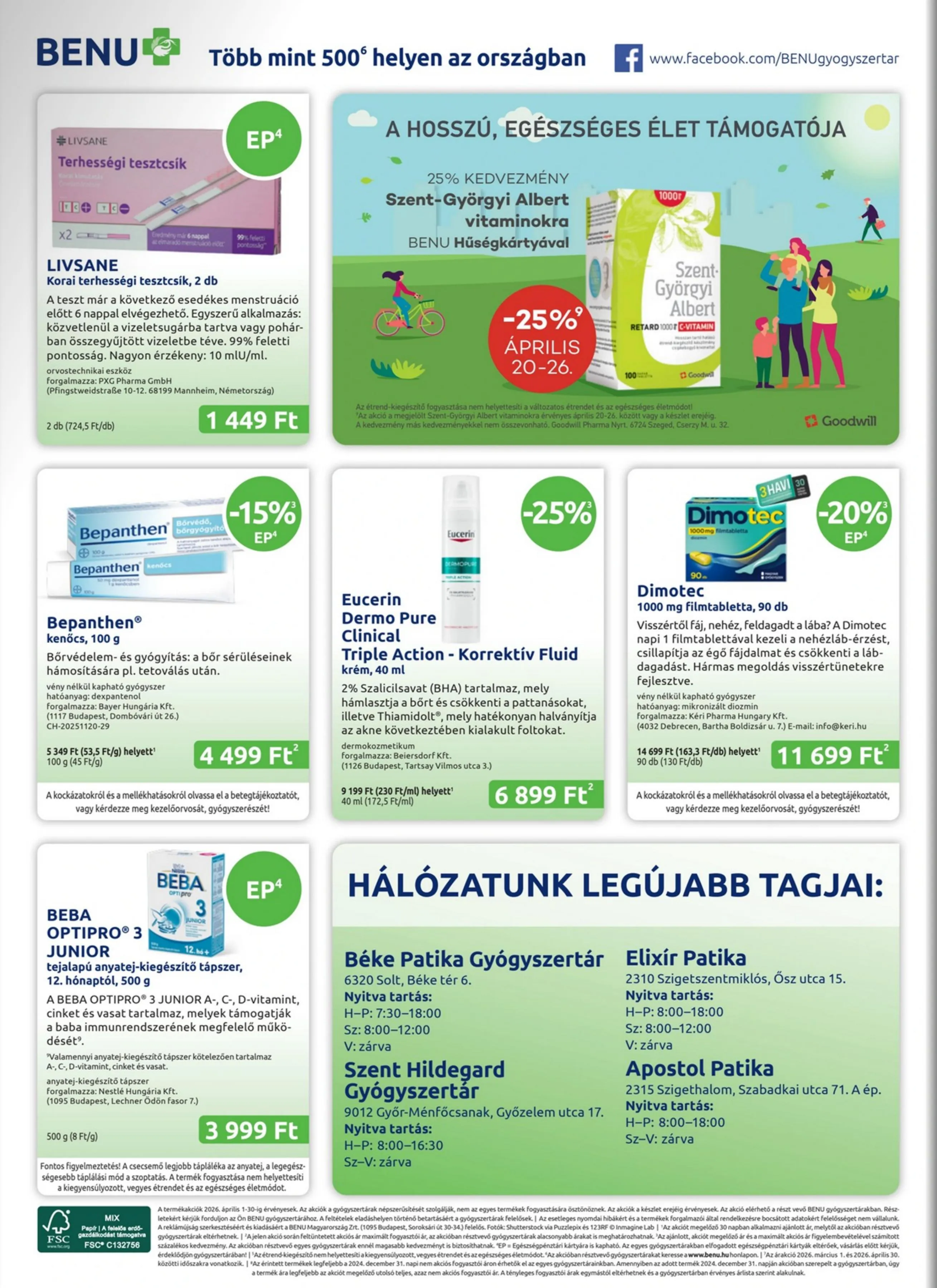 BENU akciós újság 04.01–04.30 – 28. oldal