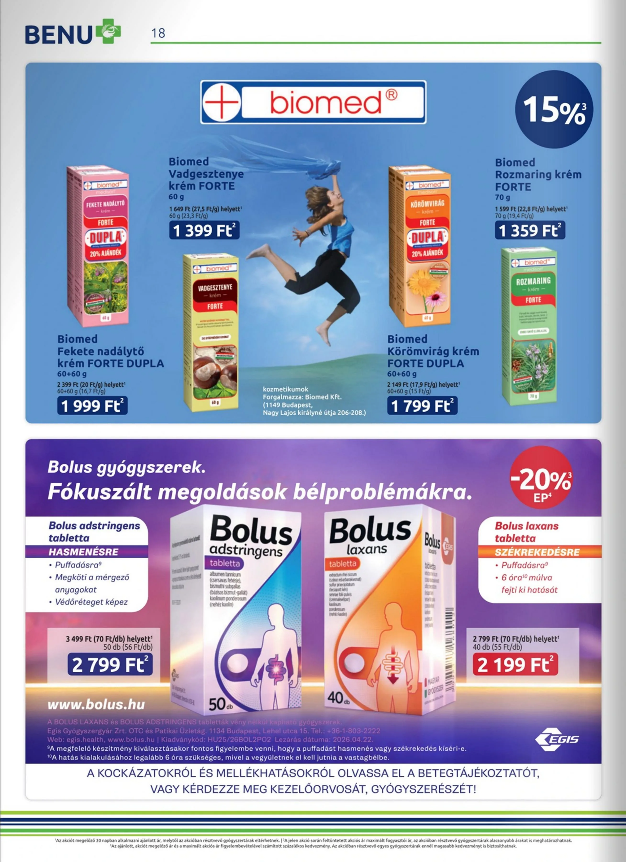 BENU akciós újság 06.01–06.30 – 18. oldal