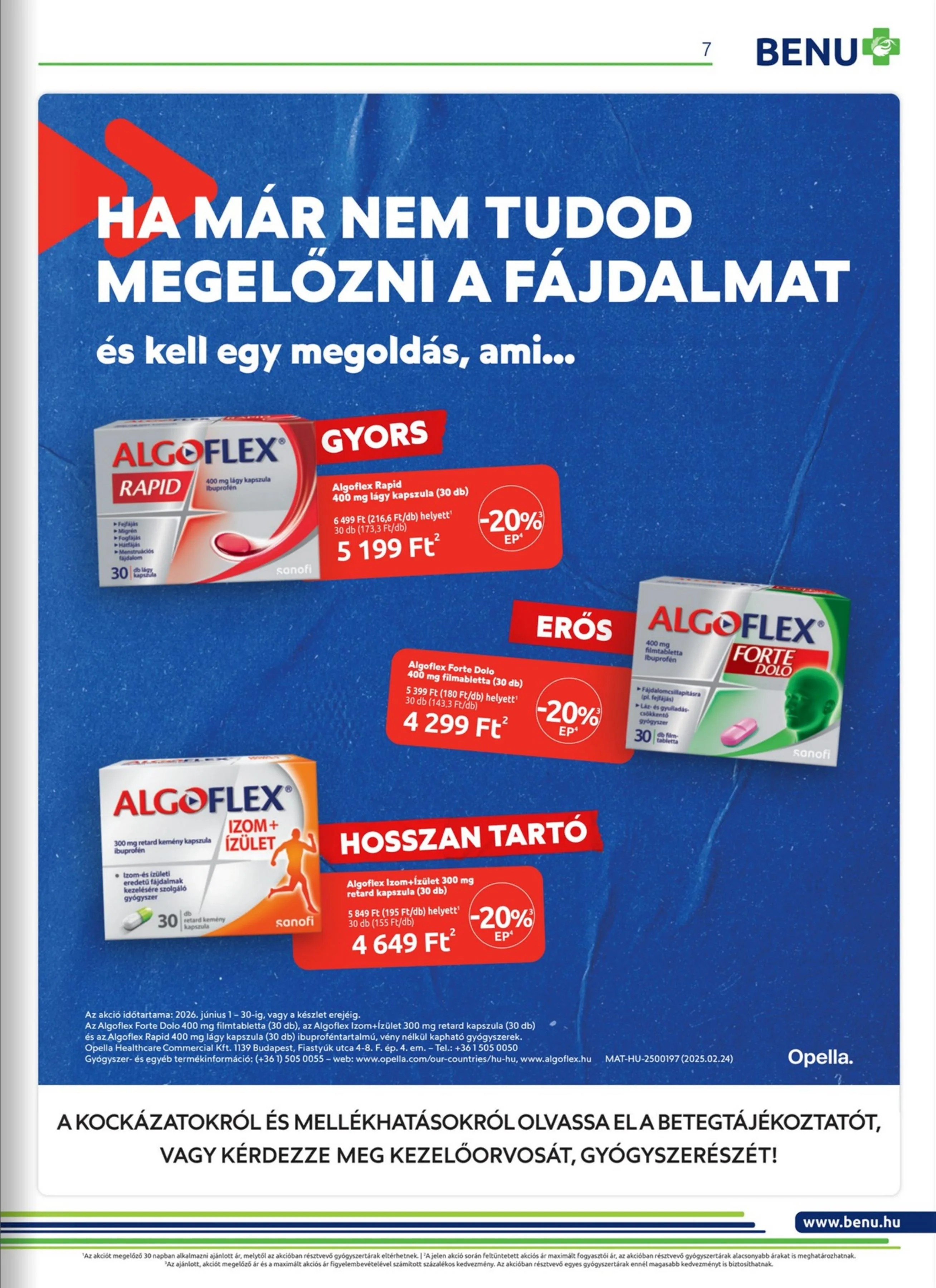 BENU akciós újság 06.01–06.30 – 7. oldal