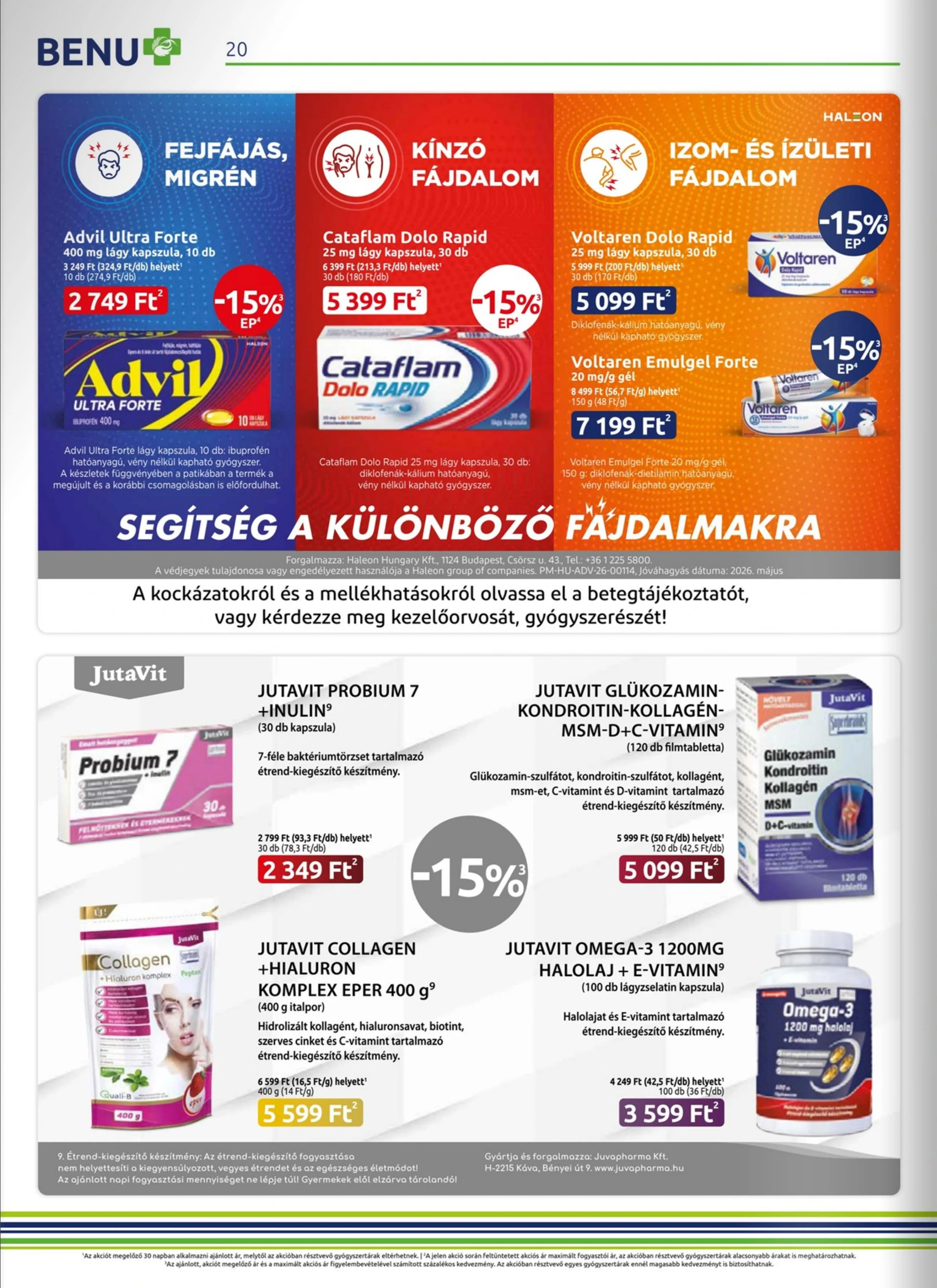 BENU akciós újság 07.01–07.30 – 20. oldal