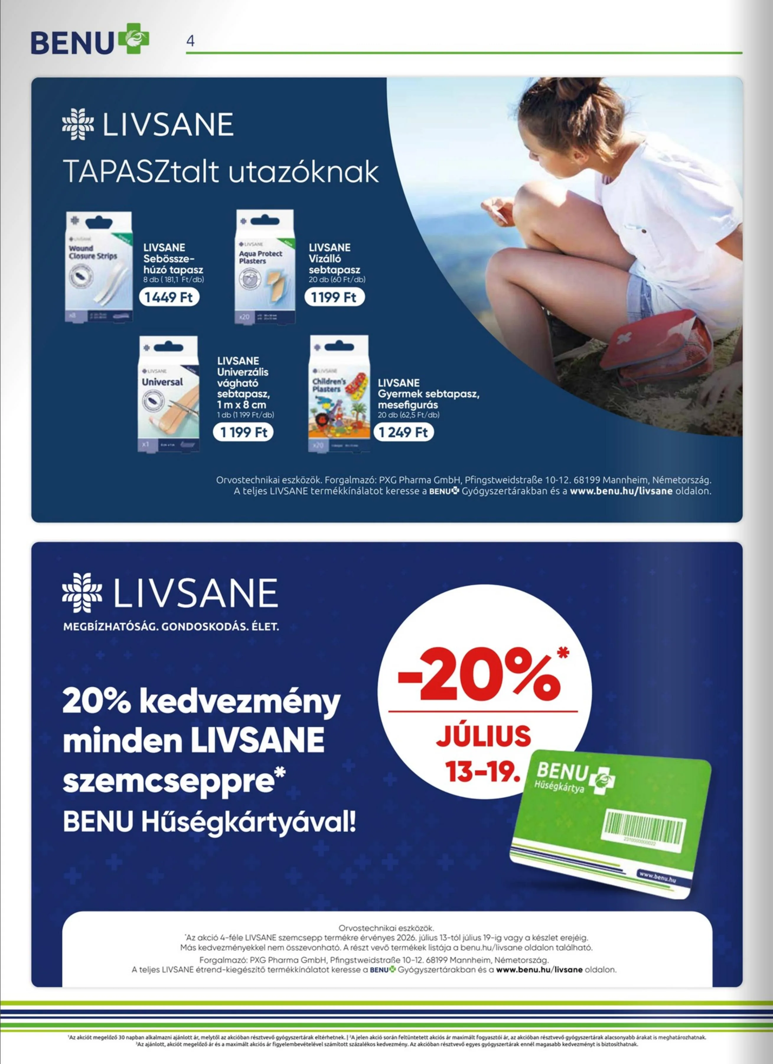 BENU akciós újság 07.01–07.30 – 4. oldal