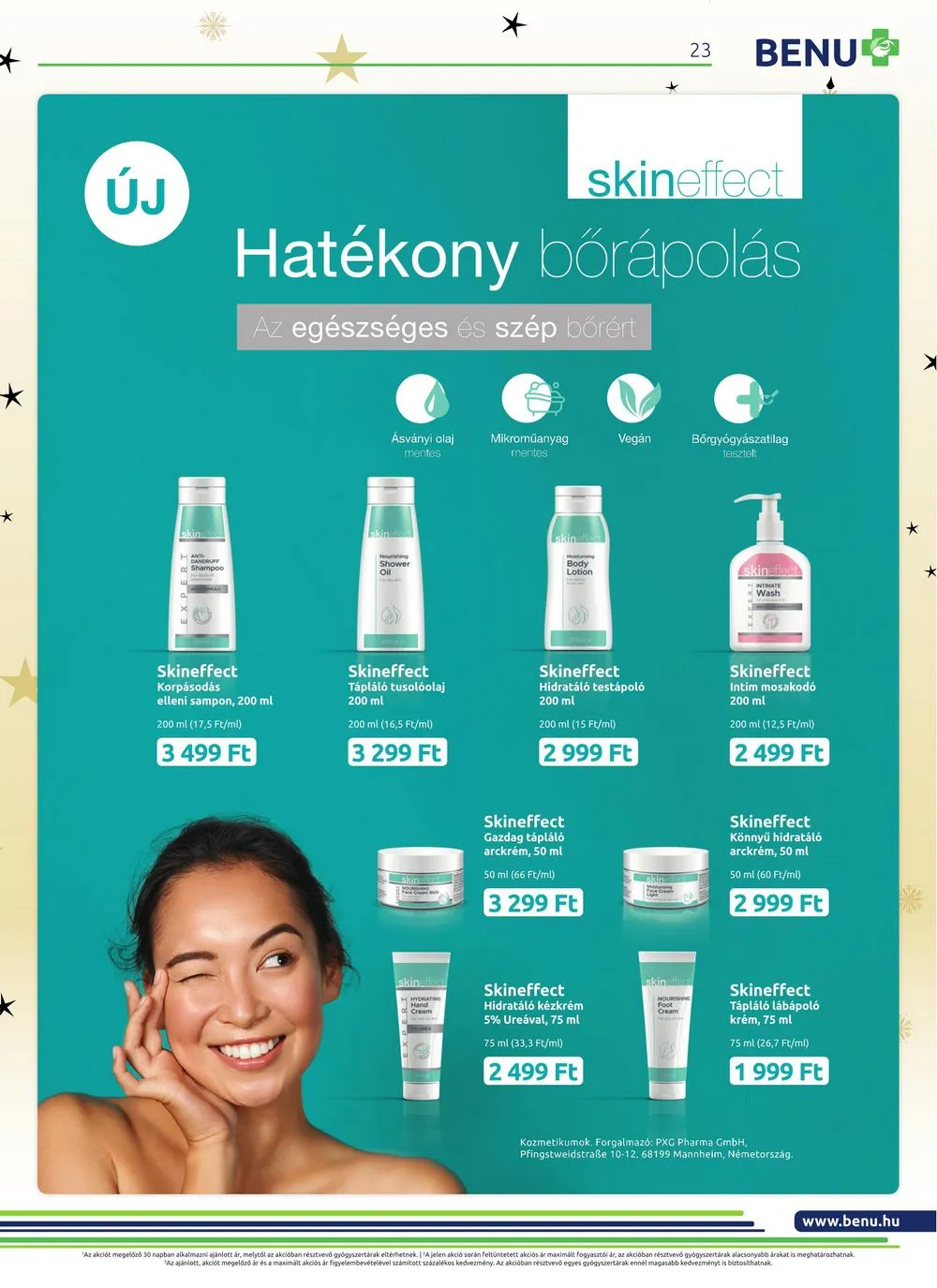 BENU akciós újság Gyogyszertar 12.01–12.31 – 23. oldal