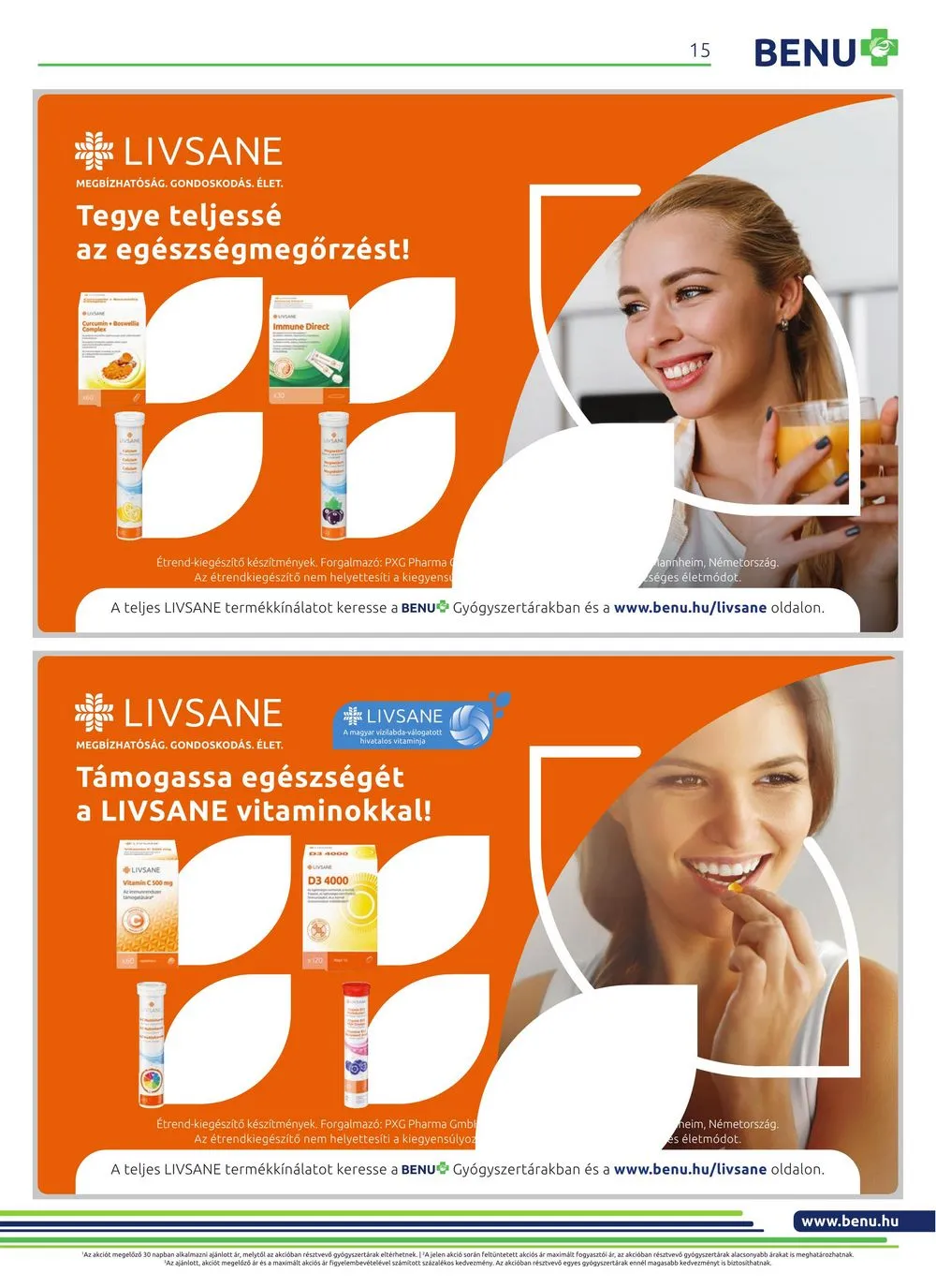 BENU akciós újság Gyogyszertar 02.01–02.29 – 15. oldal