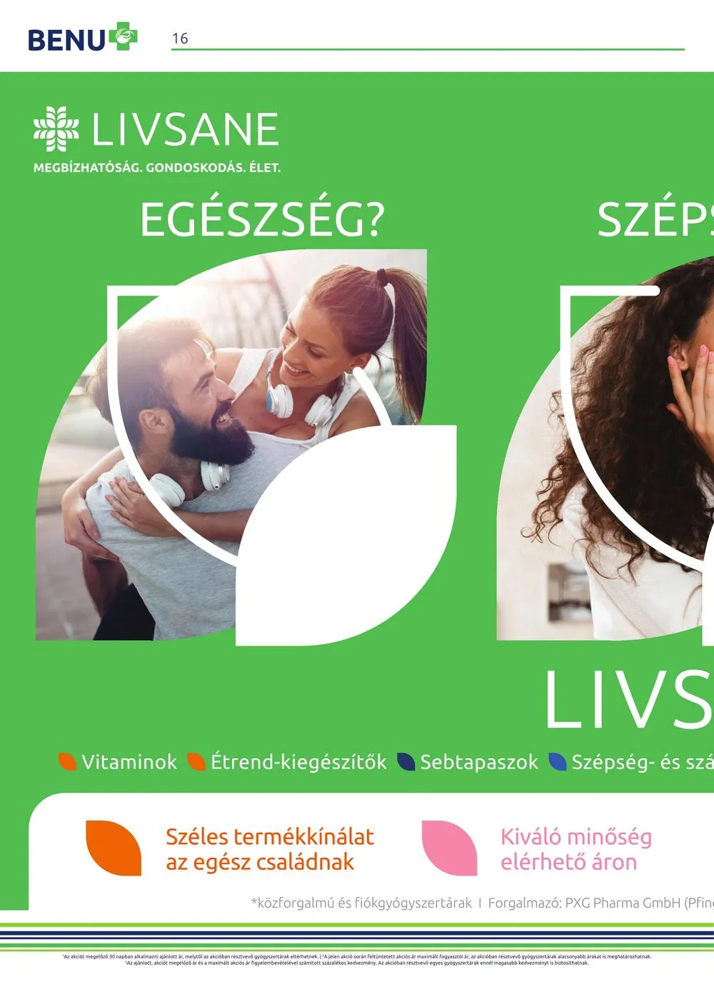BENU akciós újság Gyogyszertar 02.01–02.29 – 16. oldal