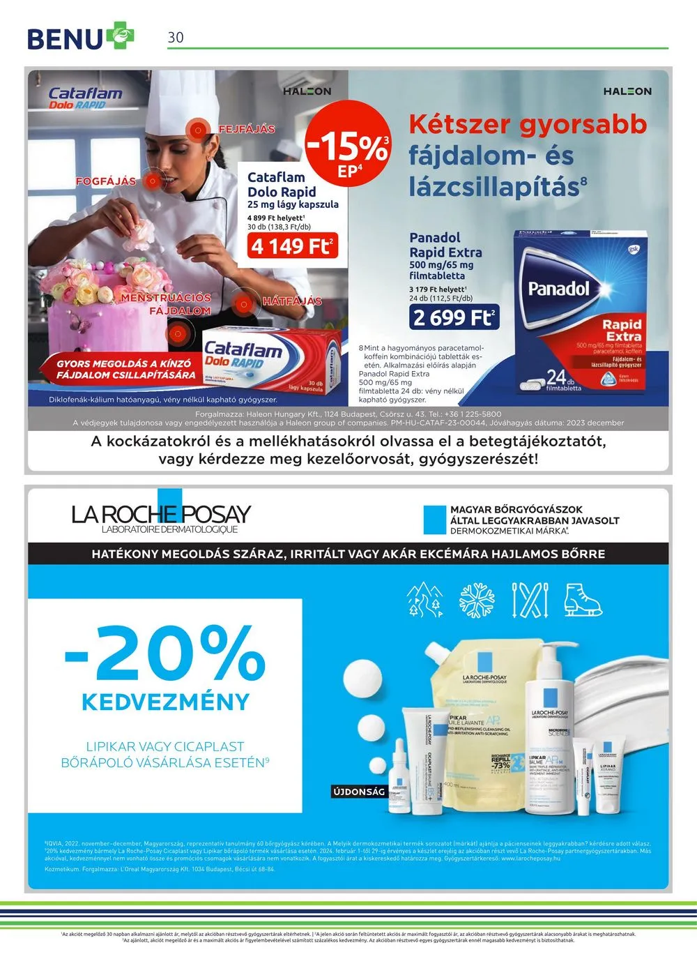 BENU akciós újság Gyogyszertar 02.01–02.29 – 30. oldal