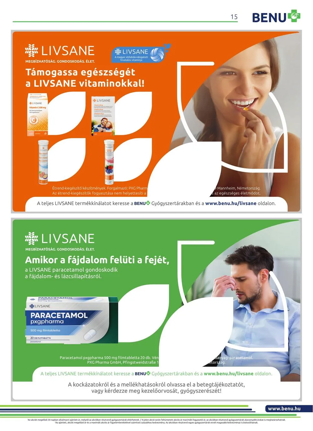 BENU akciós újság Gyogyszertar 03.01–03.31 – 15. oldal