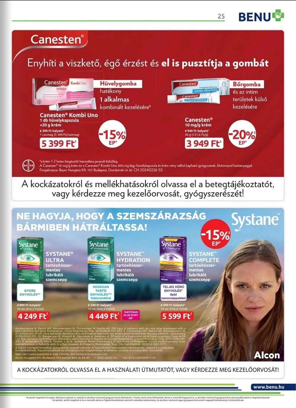 BENU akciós újság Gyogyszertar 04.01–04.30 – 25. oldal