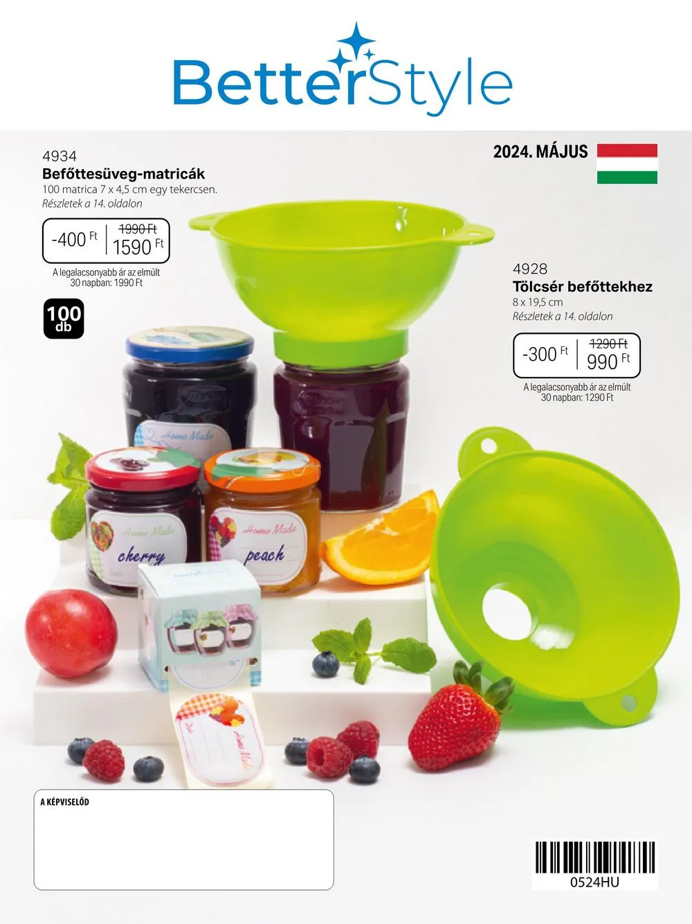 Betterstyle akciós újság 05.01–05.31