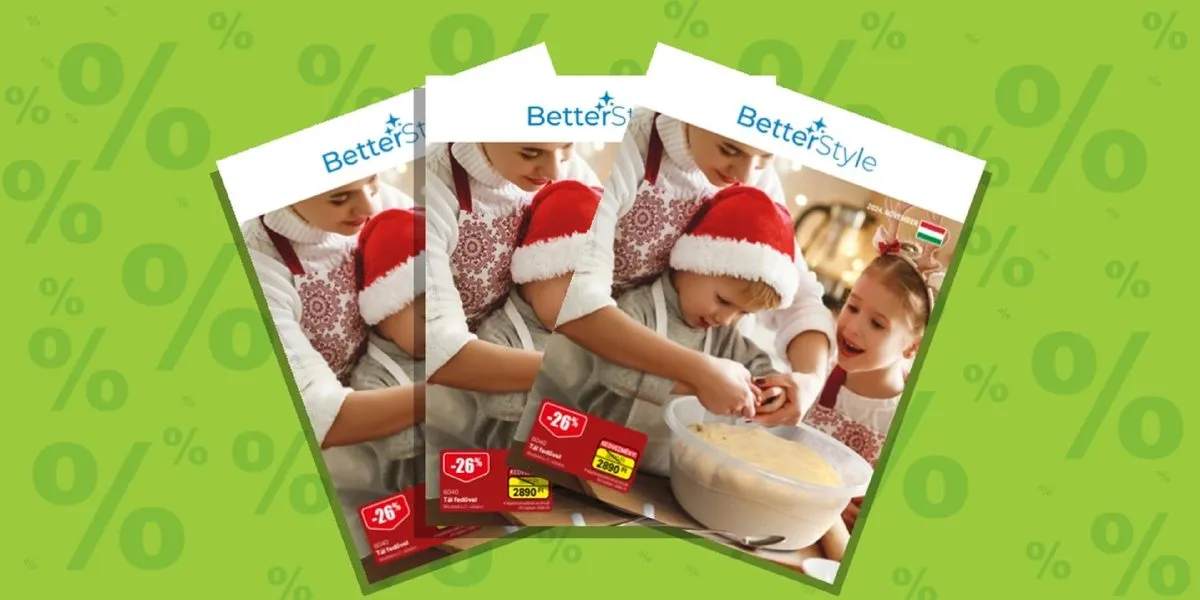 Betterstyle akciós újság 11.01–11.30