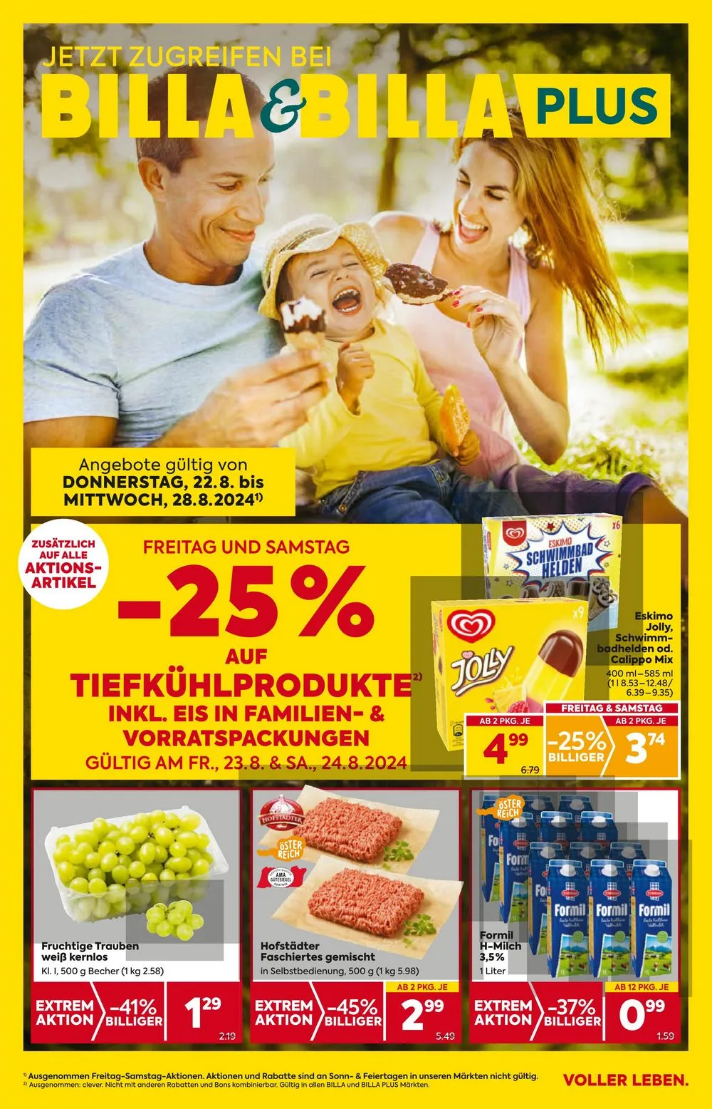 Billa akciós újság 08.22–08.28