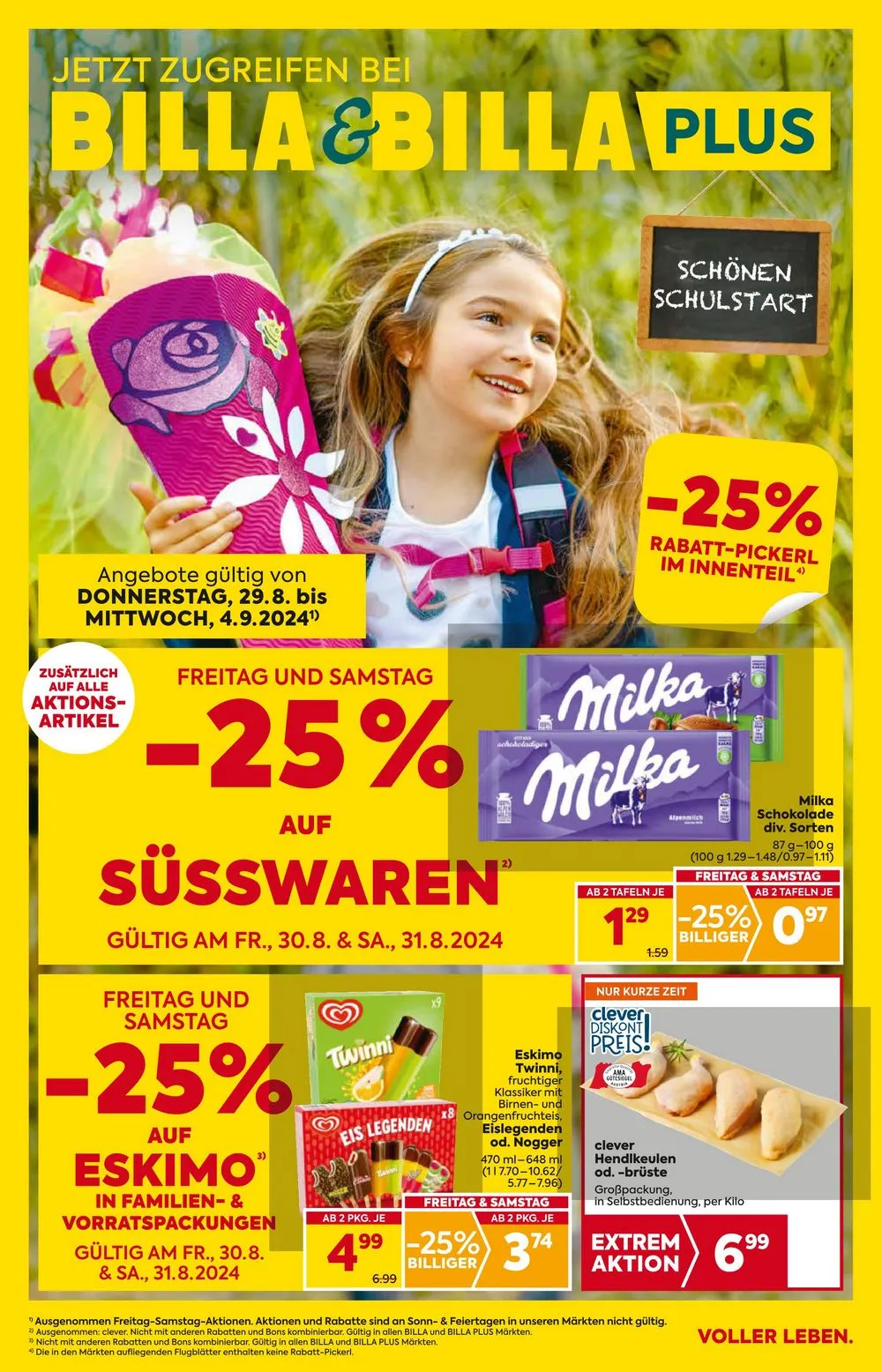 Billa akciós újság 08.29–09.04