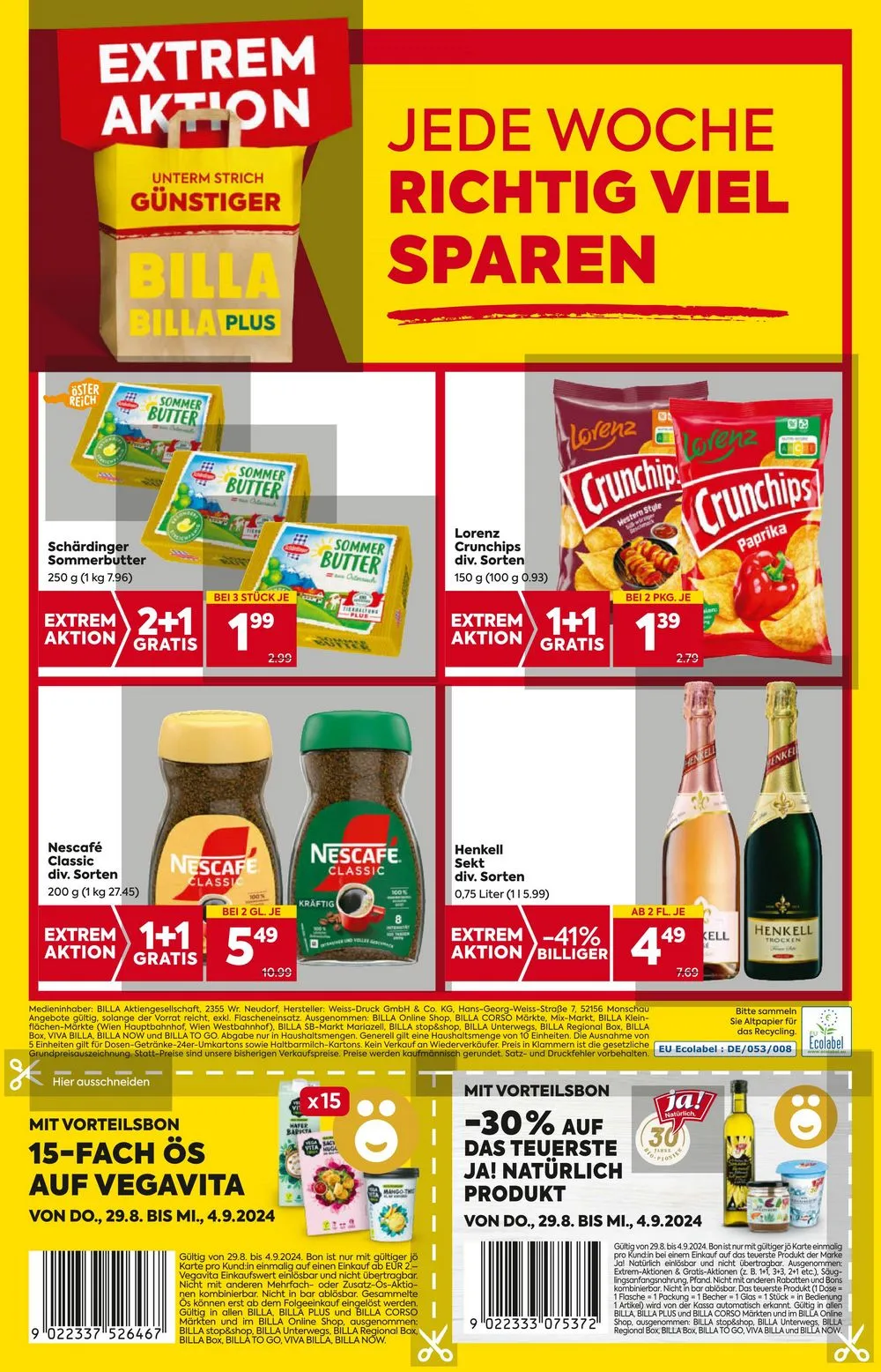 Billa akciós újság 08.29–09.04 – 16. oldal