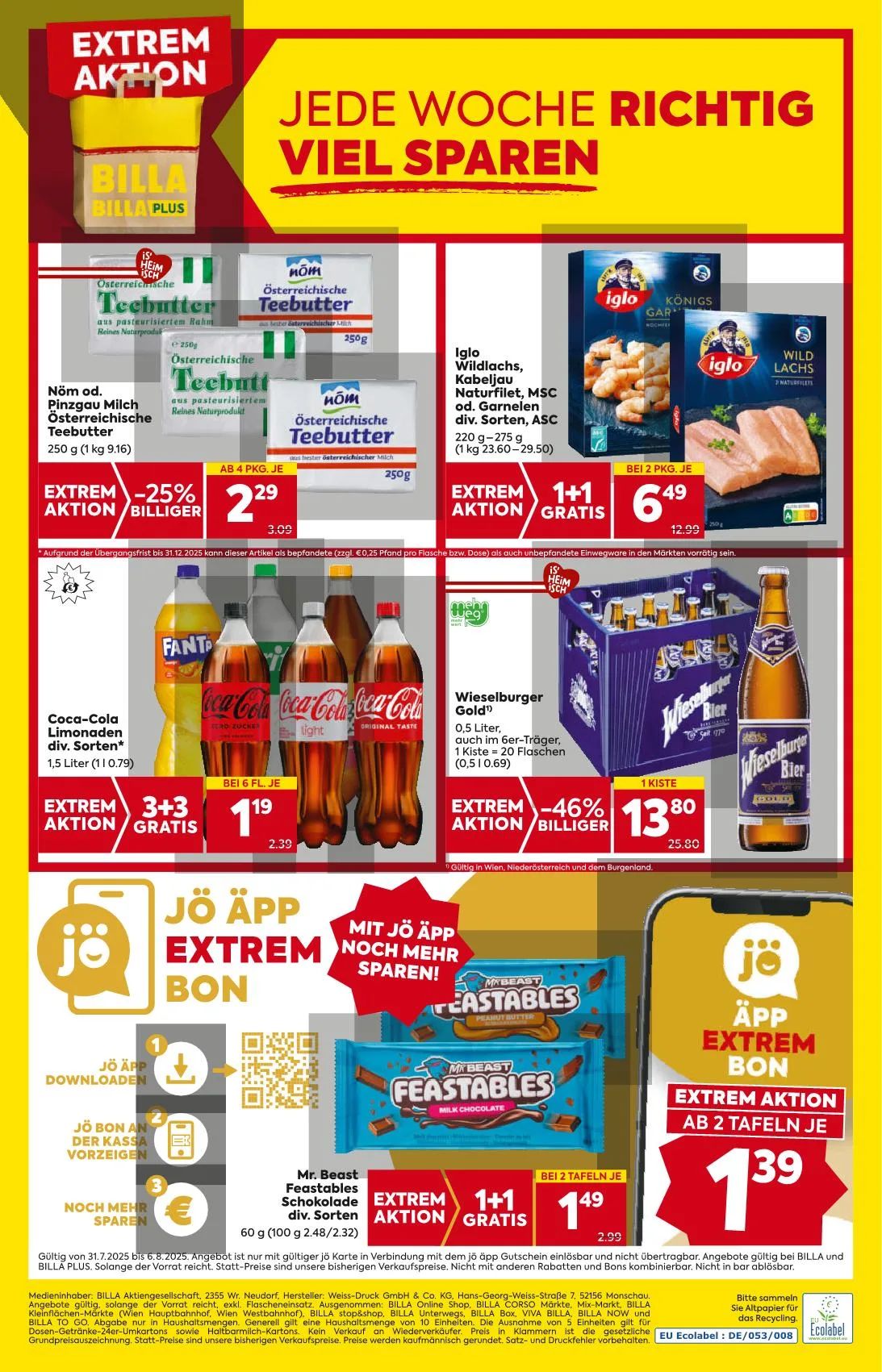 Billa akciós újság And billa plus 07.31–08.06 – 13. oldal