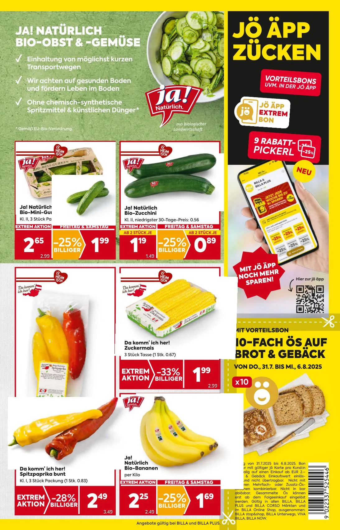 Billa akciós újság And billa plus 07.31–08.06 – 18. oldal
