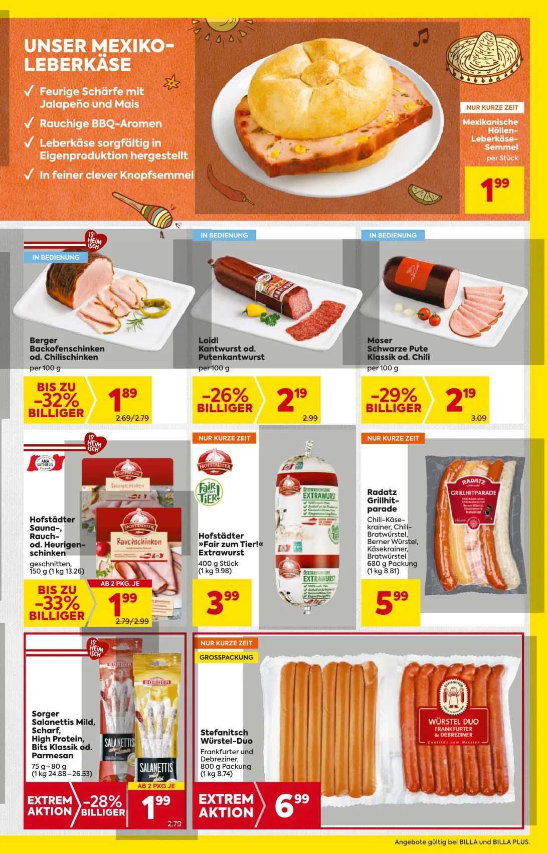 Billa akciós újság And billa plus 07.31–08.06 – 20. oldal