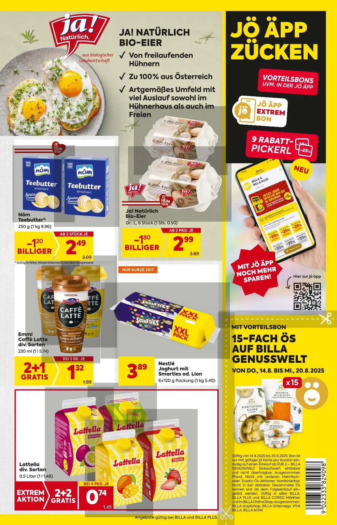 Billa akciós újság And billa plus 08.14–08.20 – 14. oldal