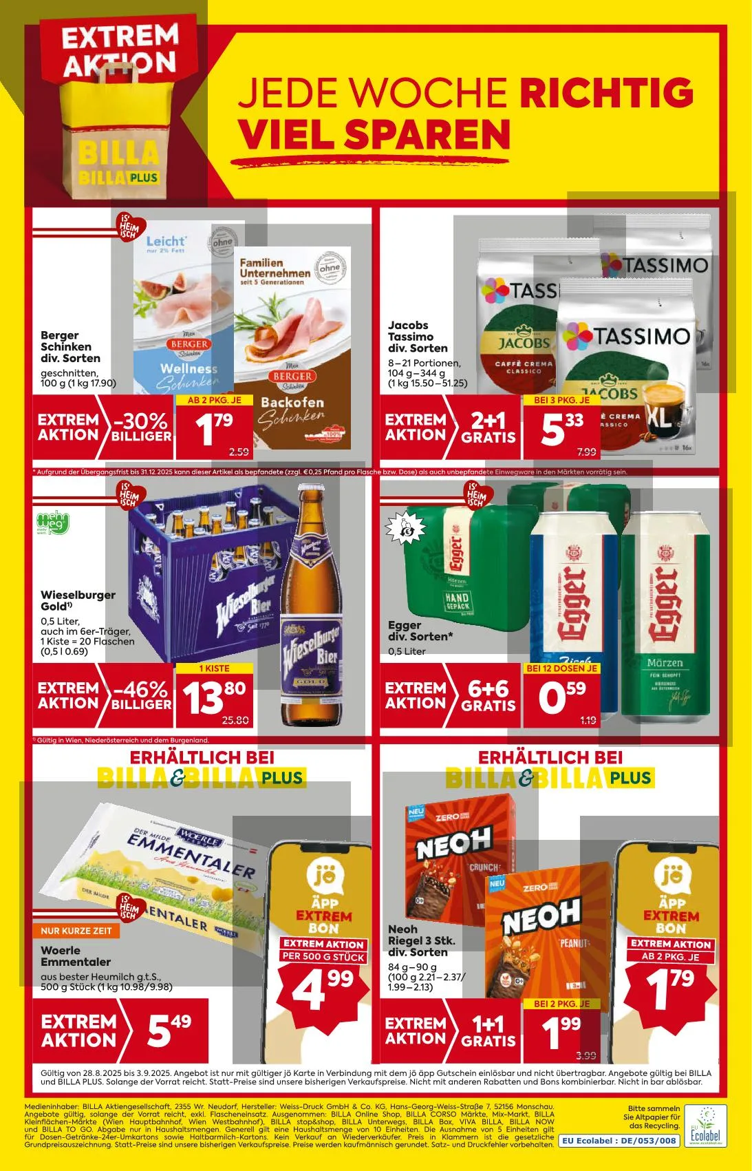 Billa akciós újság And billa plus 08.28–09.03 – 13. oldal