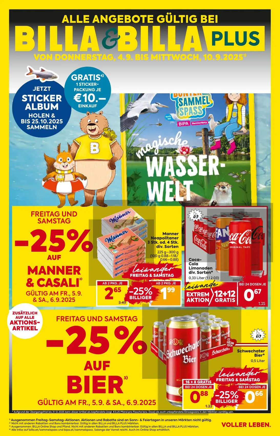 Billa akciós újság And billa plus 09.04–09.10