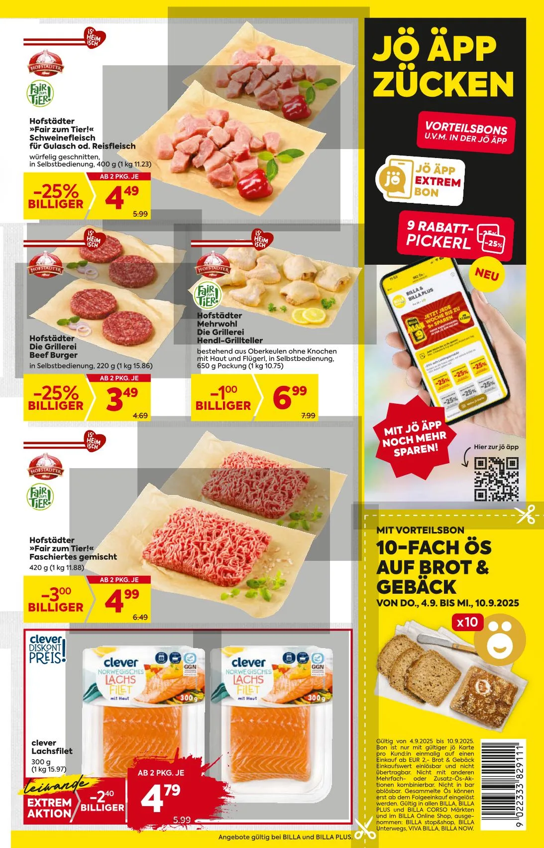 Billa akciós újság And billa plus 09.04–09.10 – 12. oldal