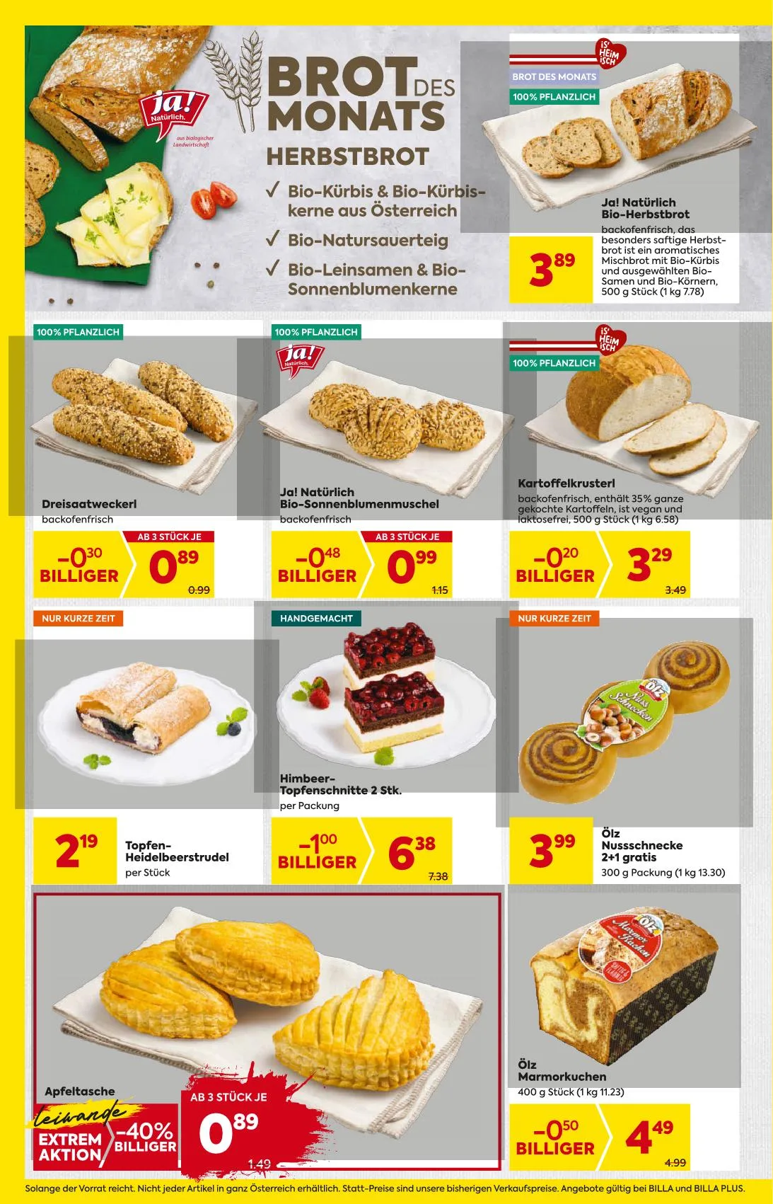 Billa akciós újság And billa plus 09.04–09.10 – 15. oldal