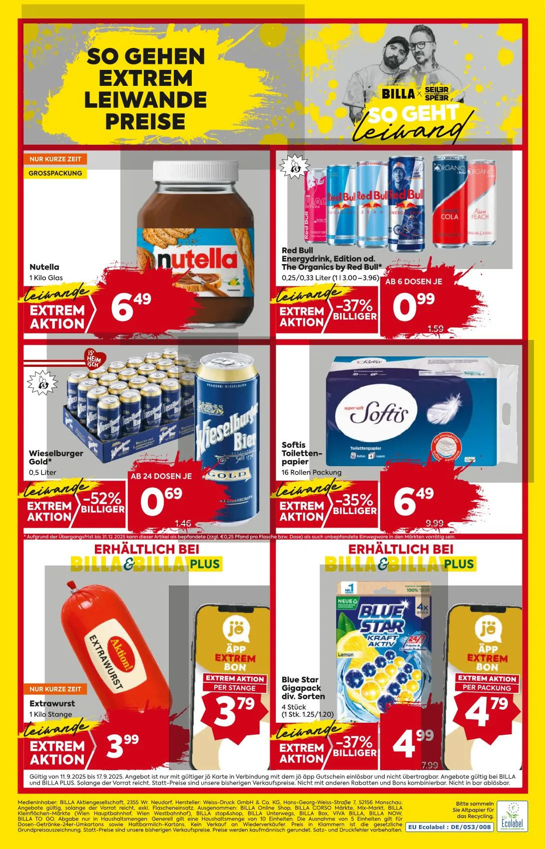 Billa akciós újság And billa plus 09.11–09.17 – 8. oldal