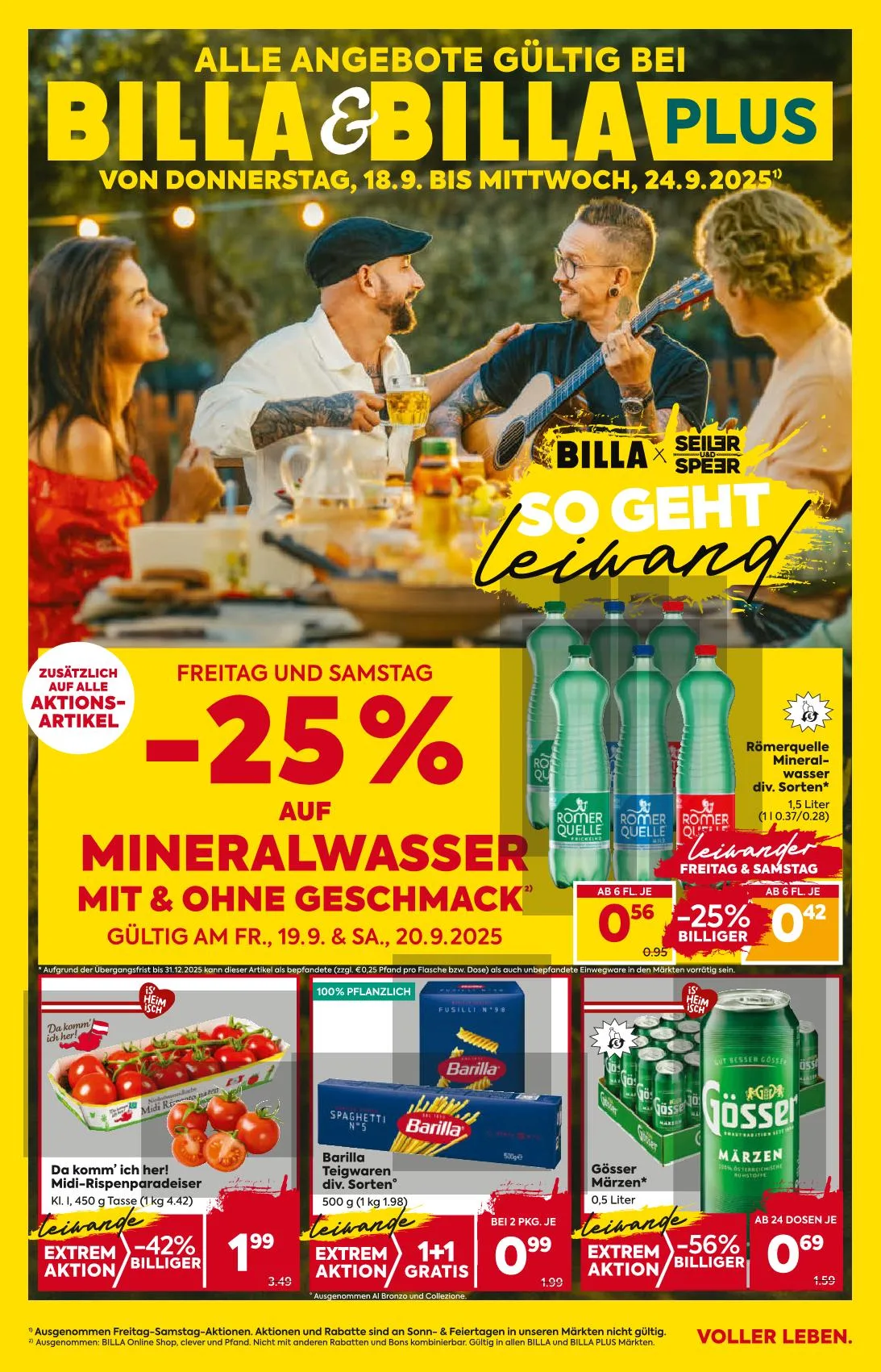 Billa akciós újság And billa plus 09.18–09.24
