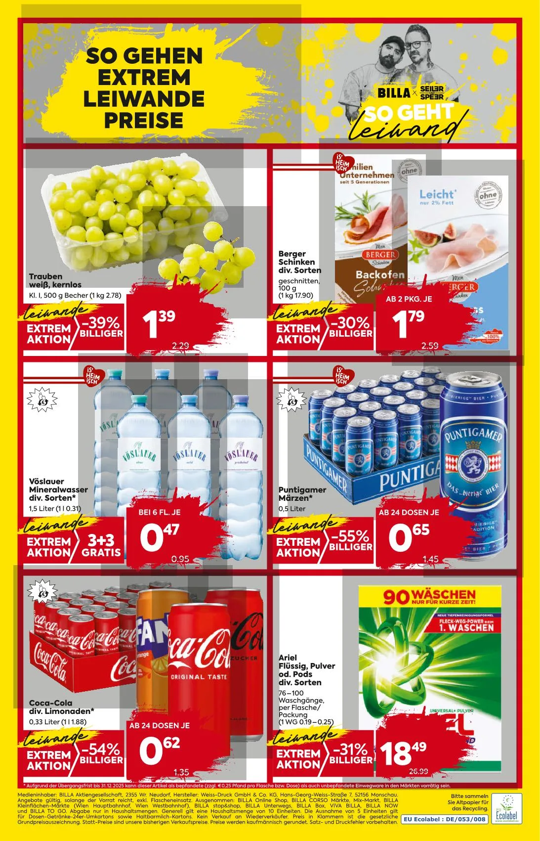 Billa akciós újság And billa plus 09.25–10.01 – 8. oldal