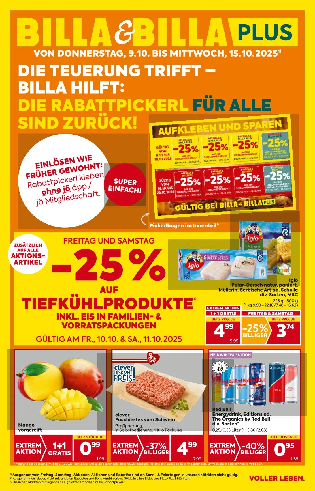 Billa akciós újság And billa plus 10.09–10.15