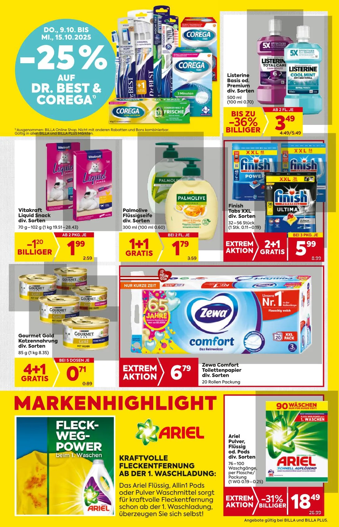 Billa akciós újság And billa plus 10.09–10.15 – 11. oldal