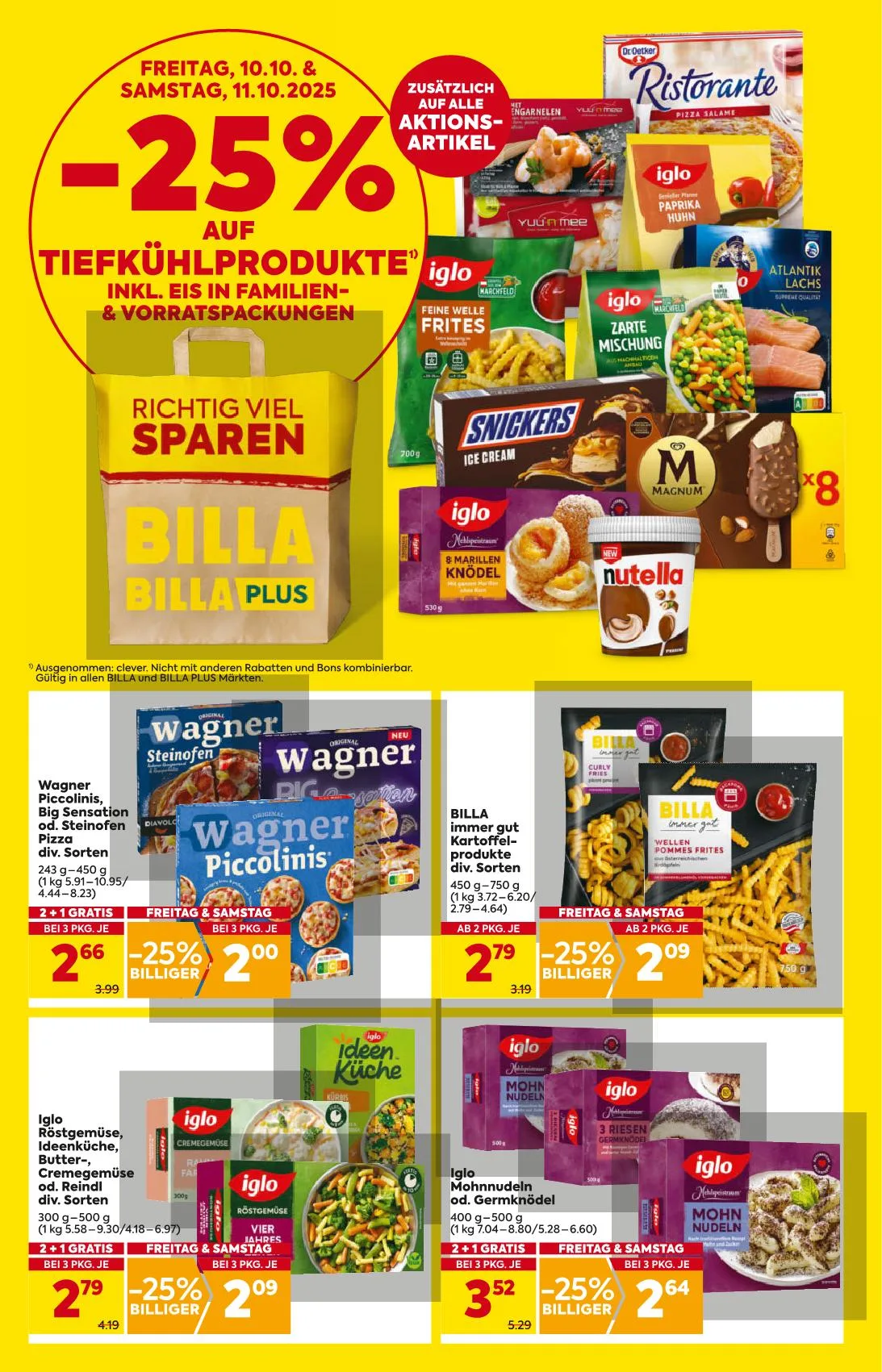 Billa akciós újság And billa plus 10.09–10.15 – 12. oldal