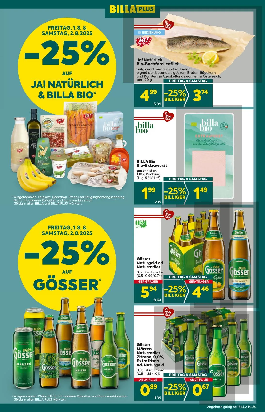 Billa akciós újság Plus 07.31–08.06 – 10. oldal