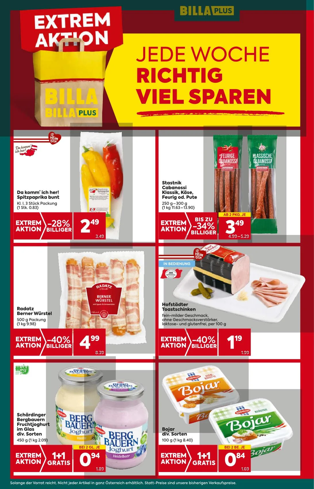 Billa akciós újság Plus 07.31–08.06 – 11. oldal