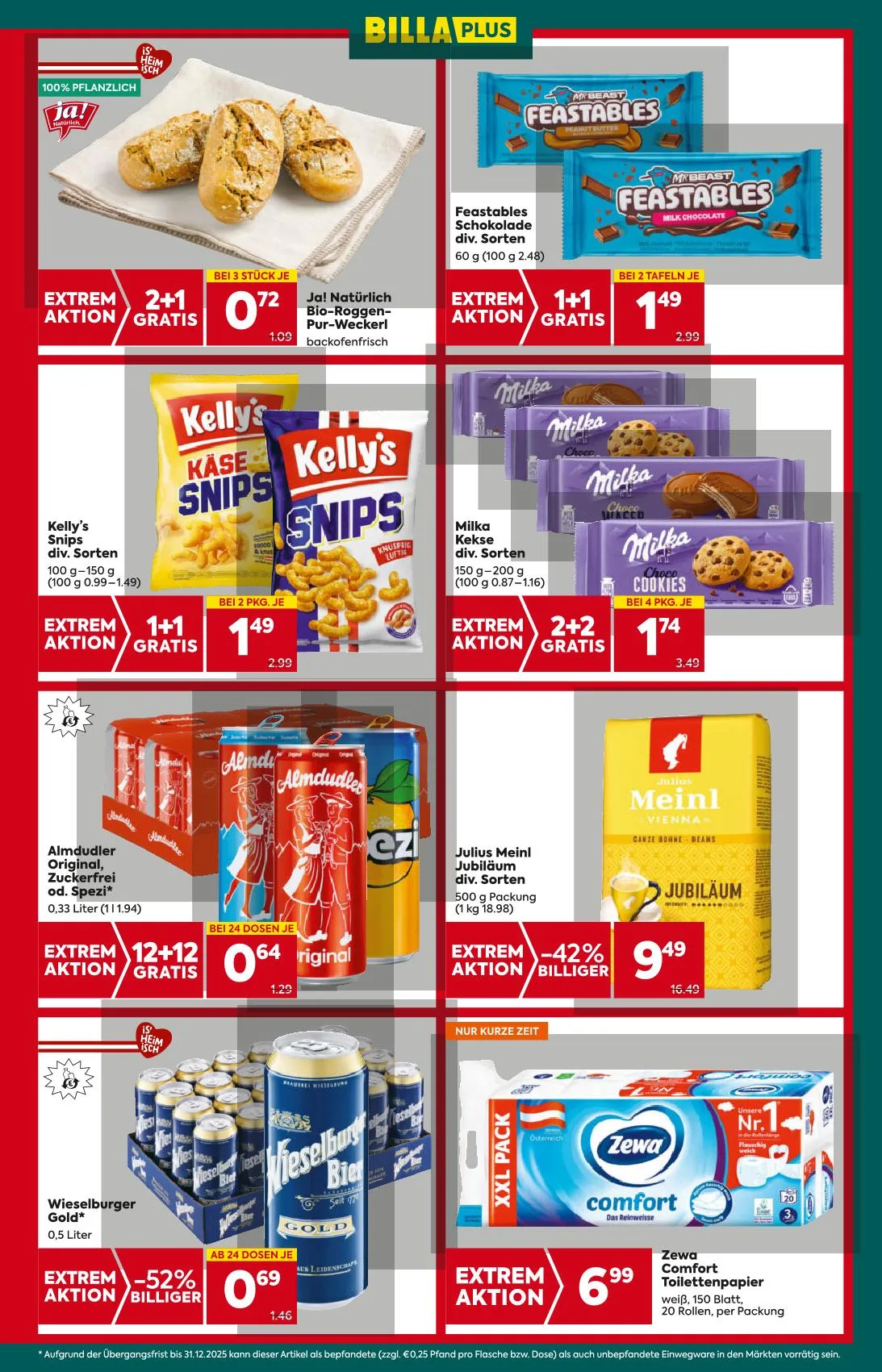 Billa akciós újság Plus 08.07–08.13 – 12. oldal