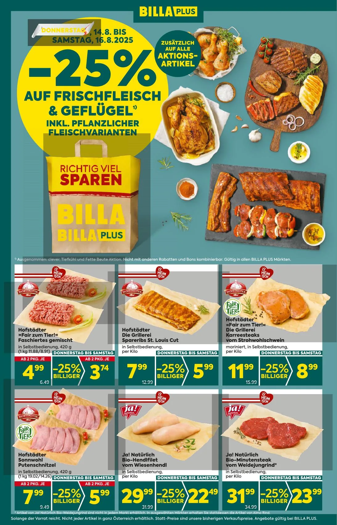 Billa akciós újság Plus 08.14–08.20 – 10. oldal