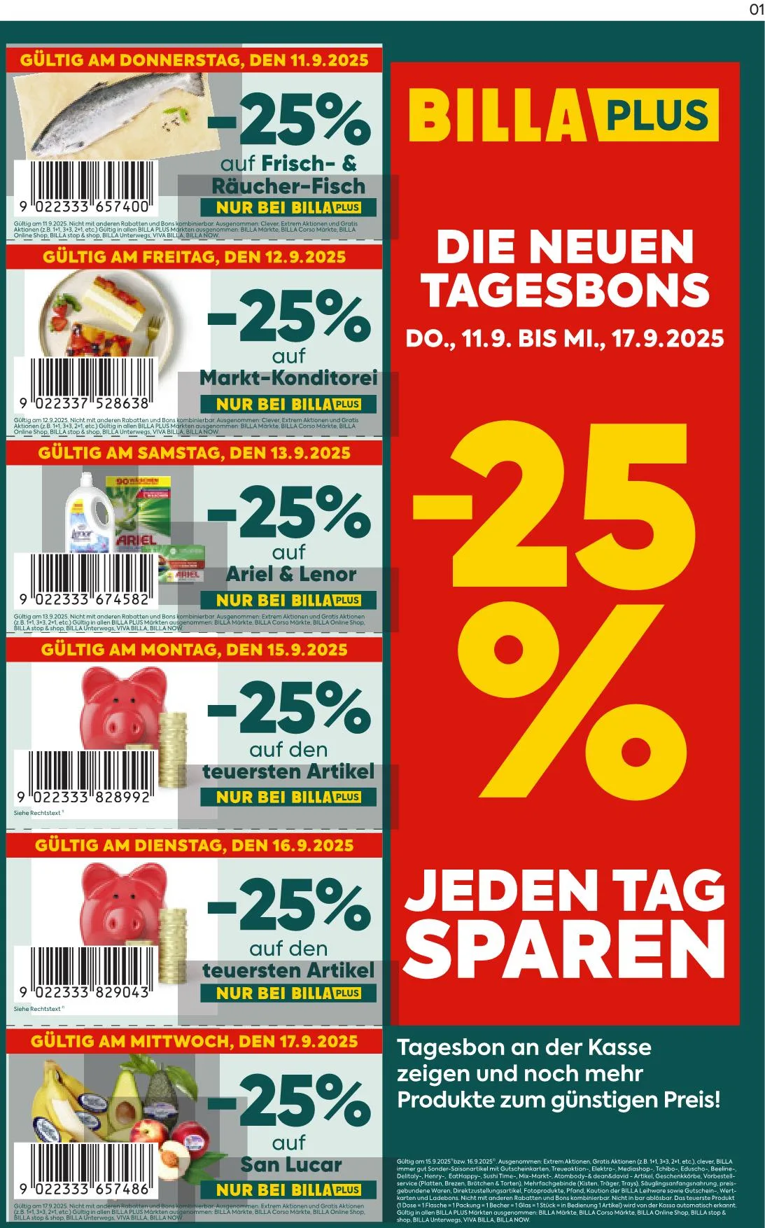 Billa akciós újság Plus 09.11–09.17 – 11. oldal