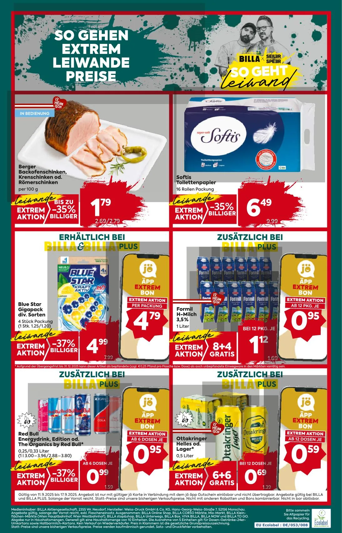 Billa akciós újság Plus 09.11–09.17 – 8. oldal