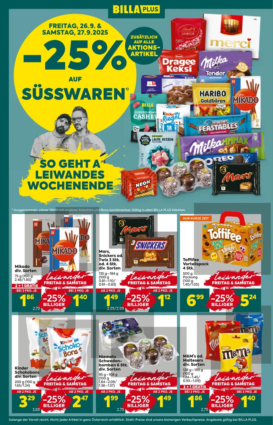 Billa akciós újság Plus 09.25–10.01 – 9. oldal