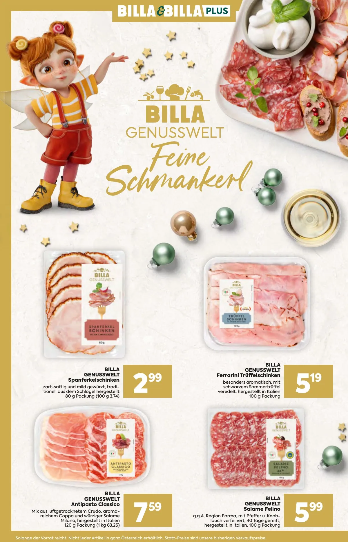 Billa akciós újság Unnepek 11.13–12.31 – 4. oldal