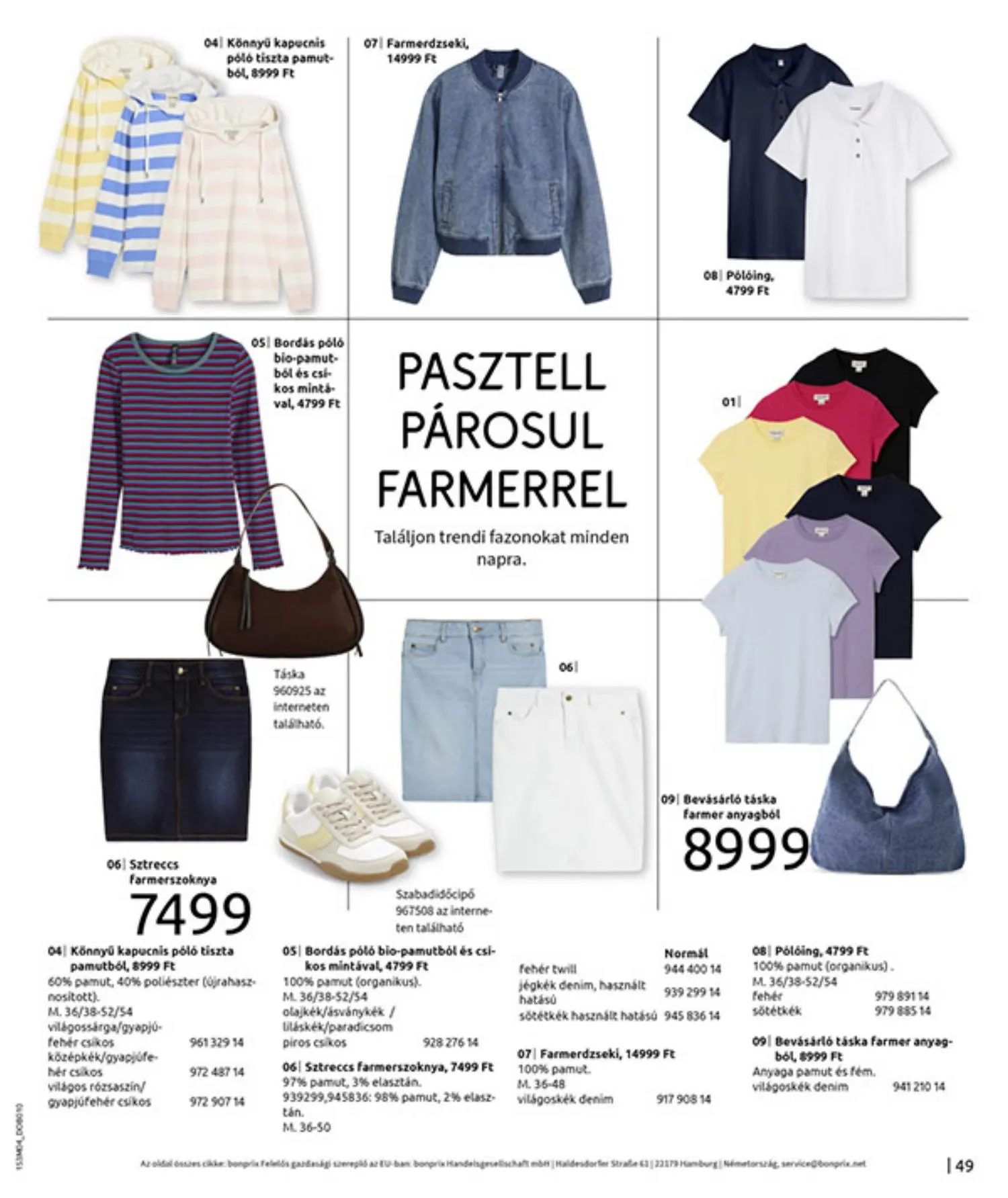 Bonprix akciós újság 04.01–04.27 – 51. oldal