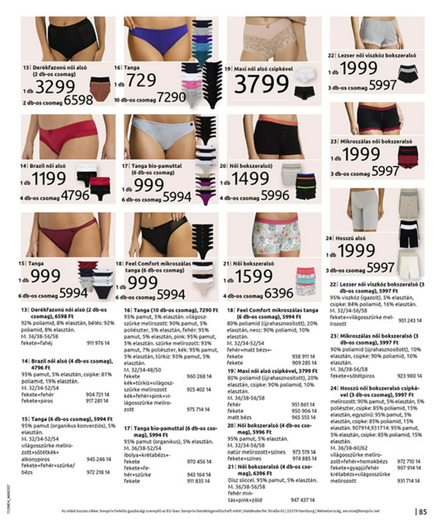 Bonprix akciós újság 04.01–04.27 – 87. oldal