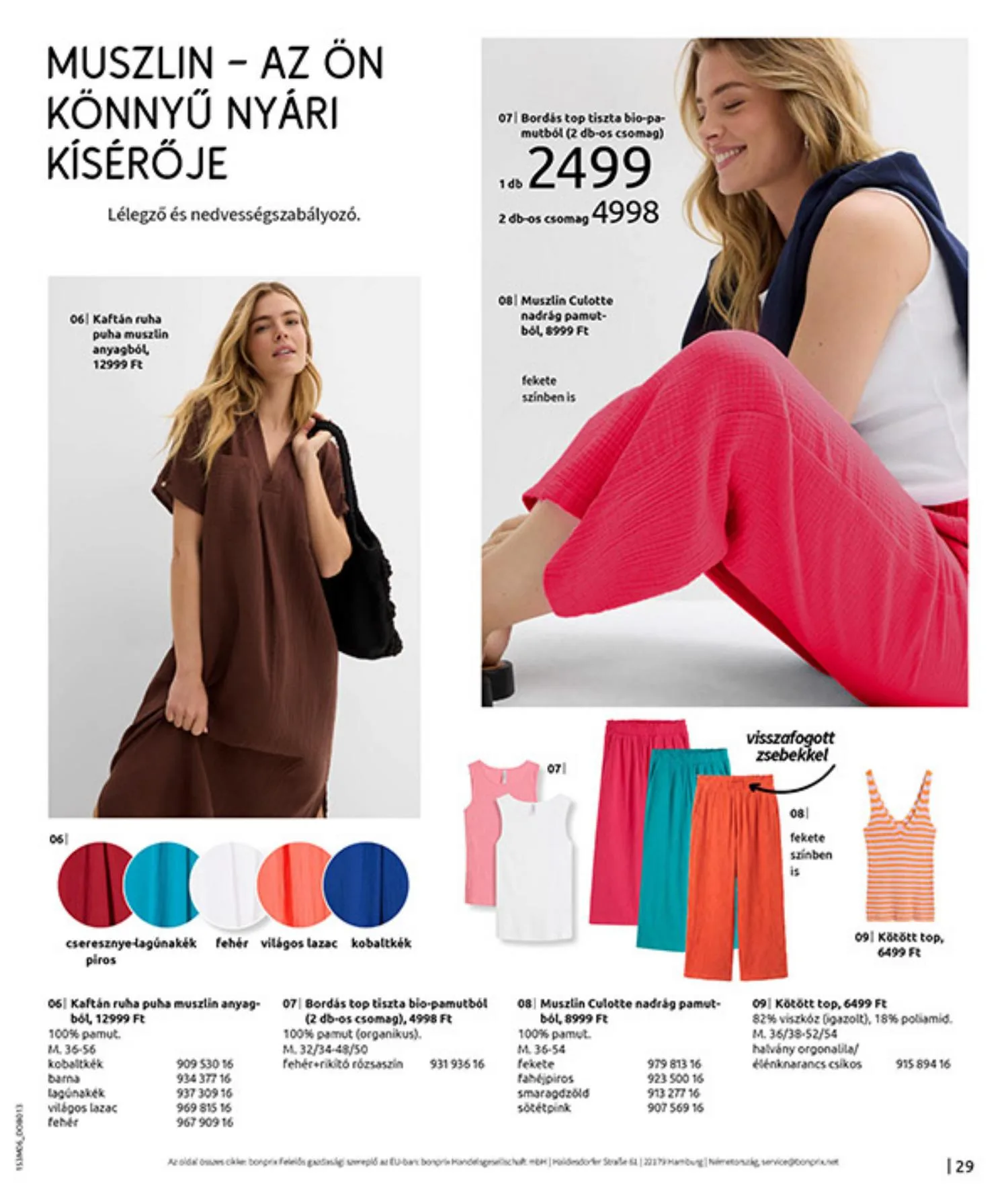 Bonprix akciós újság 06.15–07.13 – 31. oldal