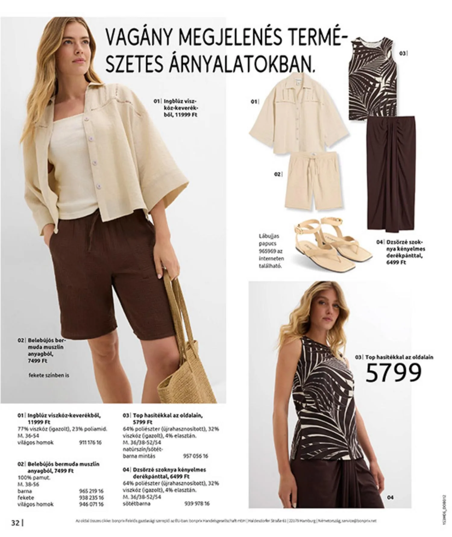 Bonprix akciós újság 06.15–07.13 – 34. oldal