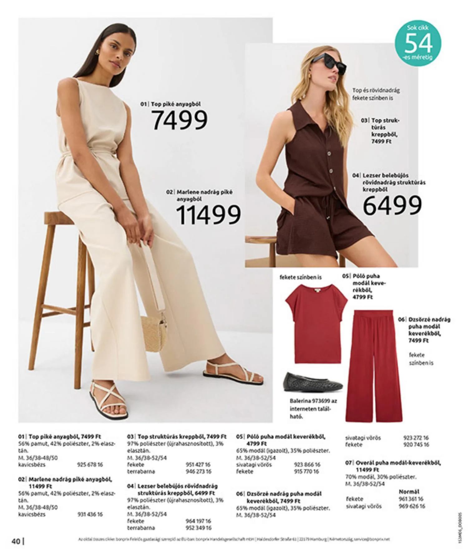 Bonprix akciós újság 06.15–07.13 – 42. oldal